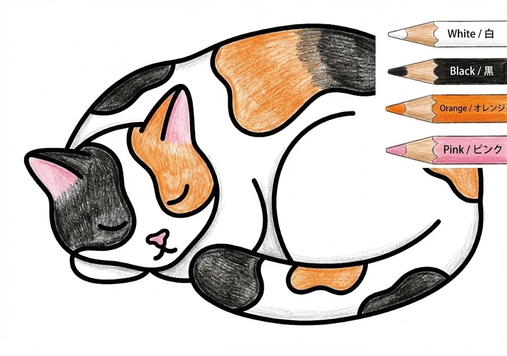 Tortoiseshell Cat colored