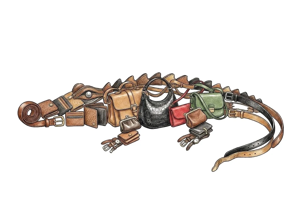 Junk Crocodile colored