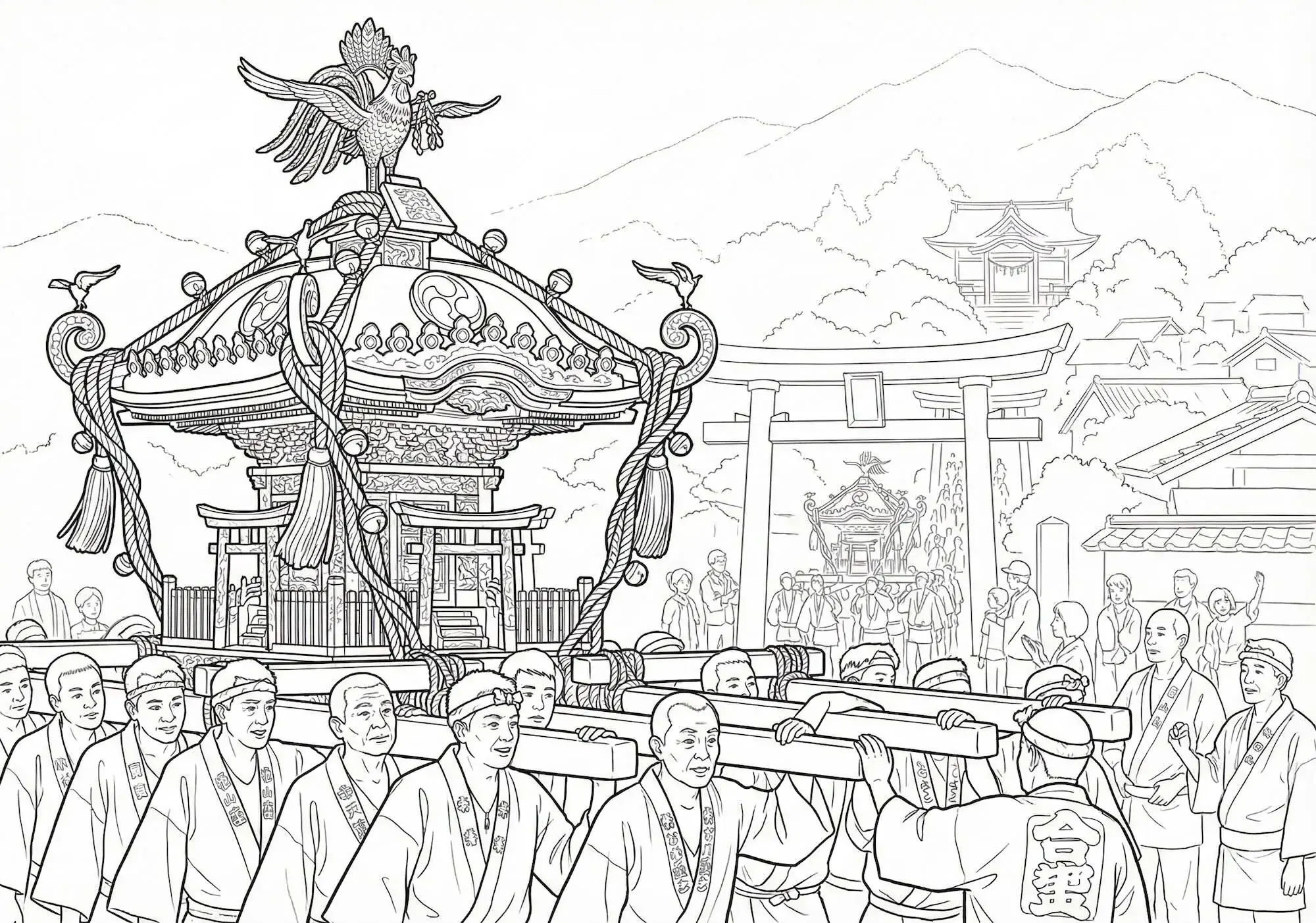 Mikoshi — Portable Shrine design 3