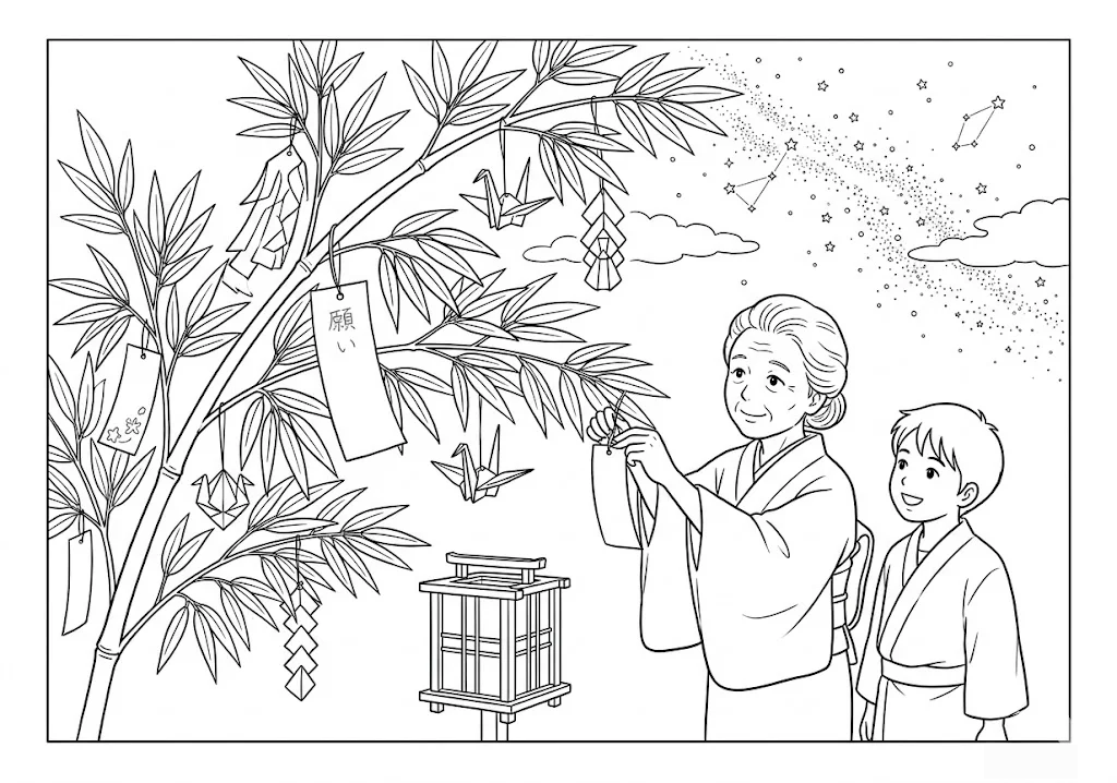 Tanabata — Star Festival design 2