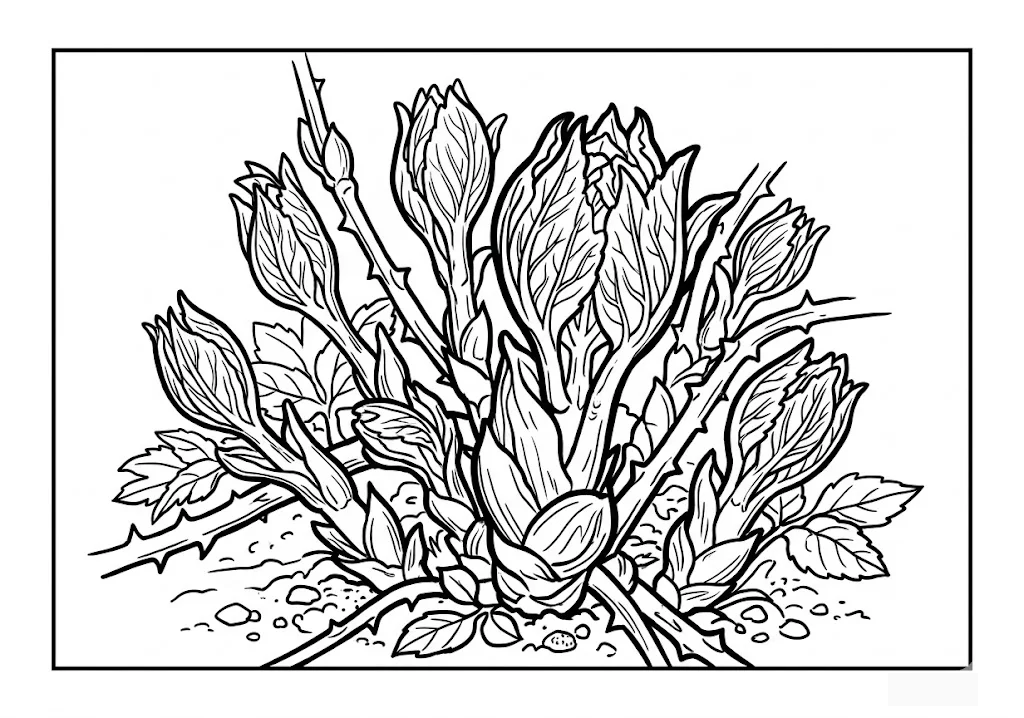 Printable Angelica Shoot coloring book coloring page for seniors