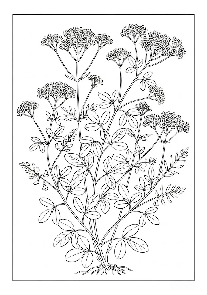 Printable Golden Lace coloring book coloring page for seniors
