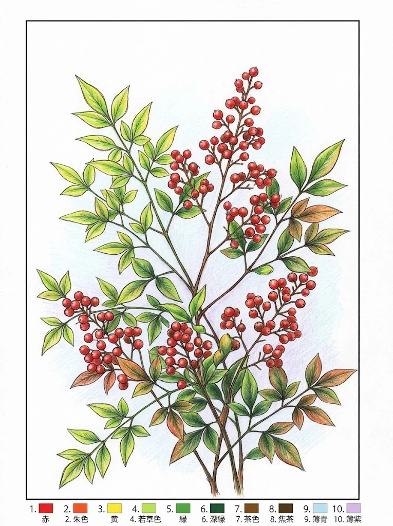 Colored Cosmos coloring book coloring page example