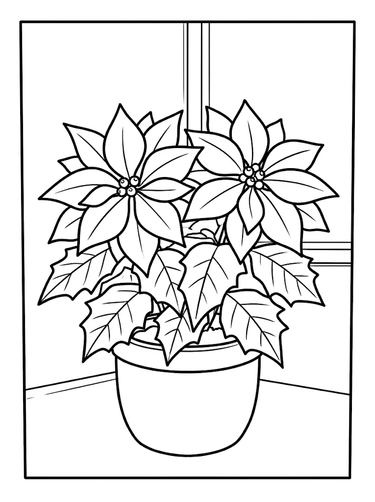 Printable Cosmos coloring book coloring page for seniors