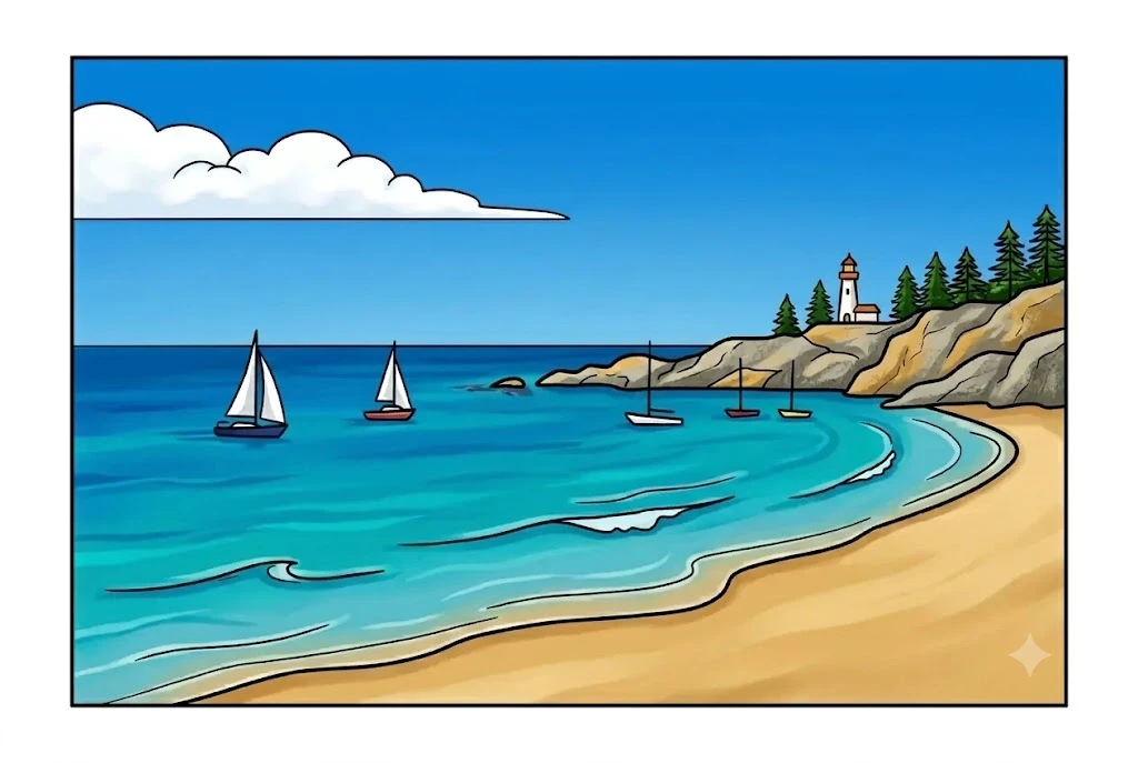 Laguna colored sample