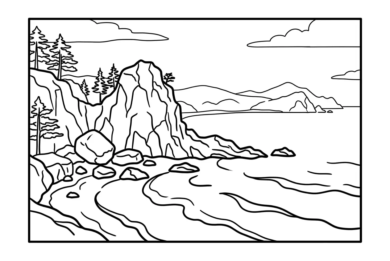 Minamikata coloring page