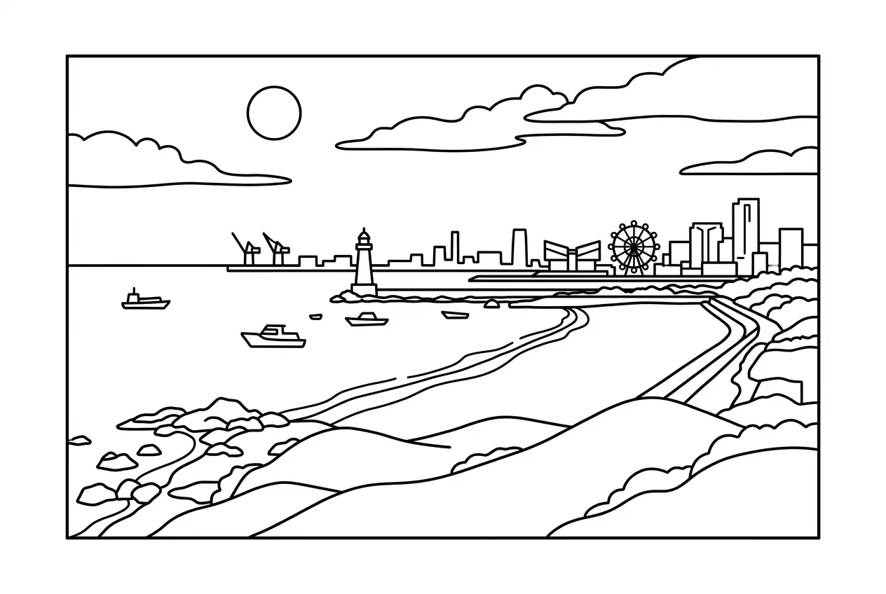 Osakawan coloring page