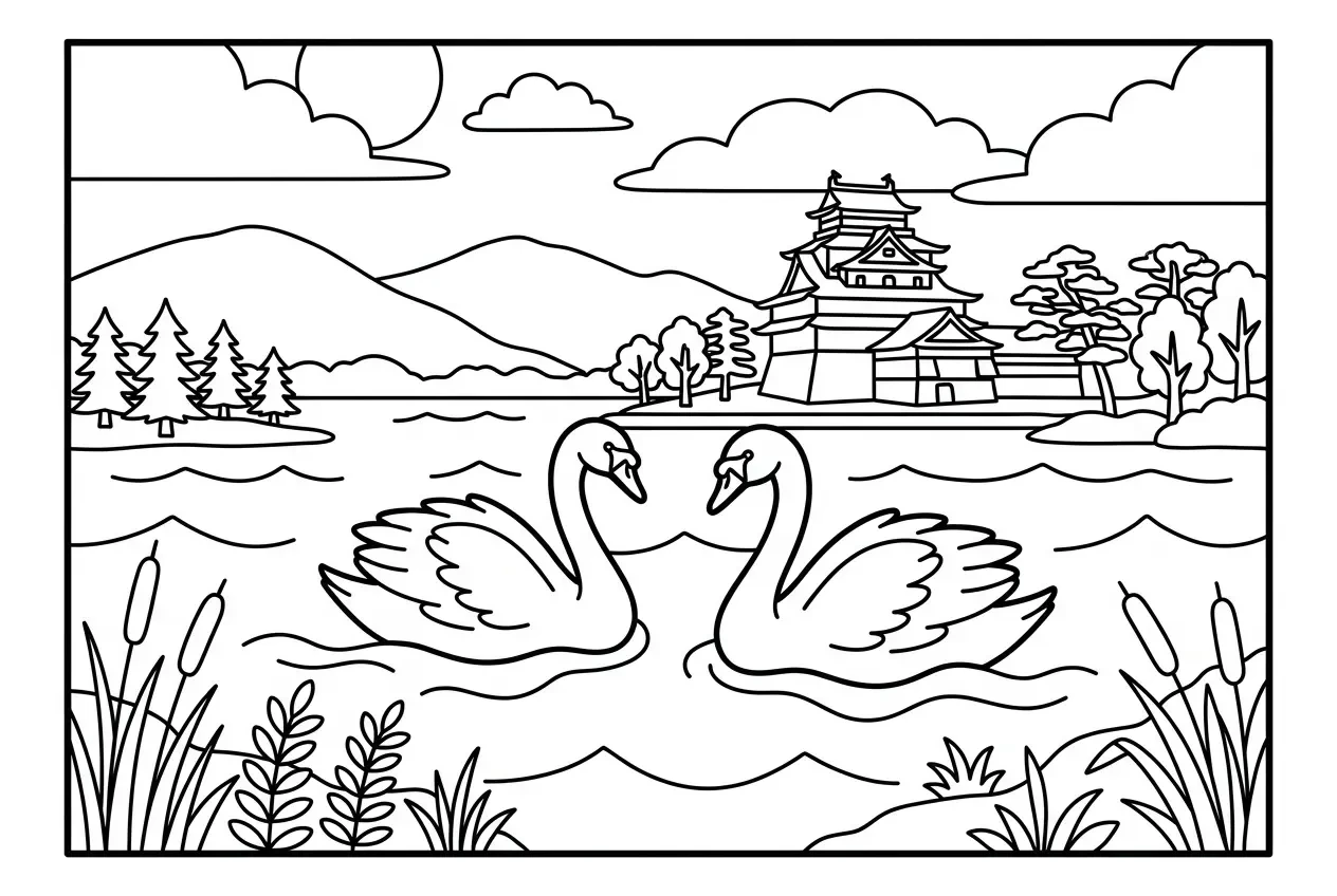 Shinjiko coloring page