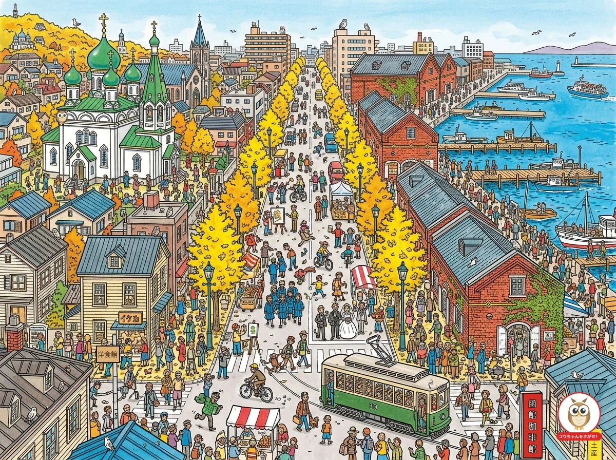 Free Picture Puzzle: 【Hokkaido】Hakodate Orthodox Church & Hachiman-zaka Slope