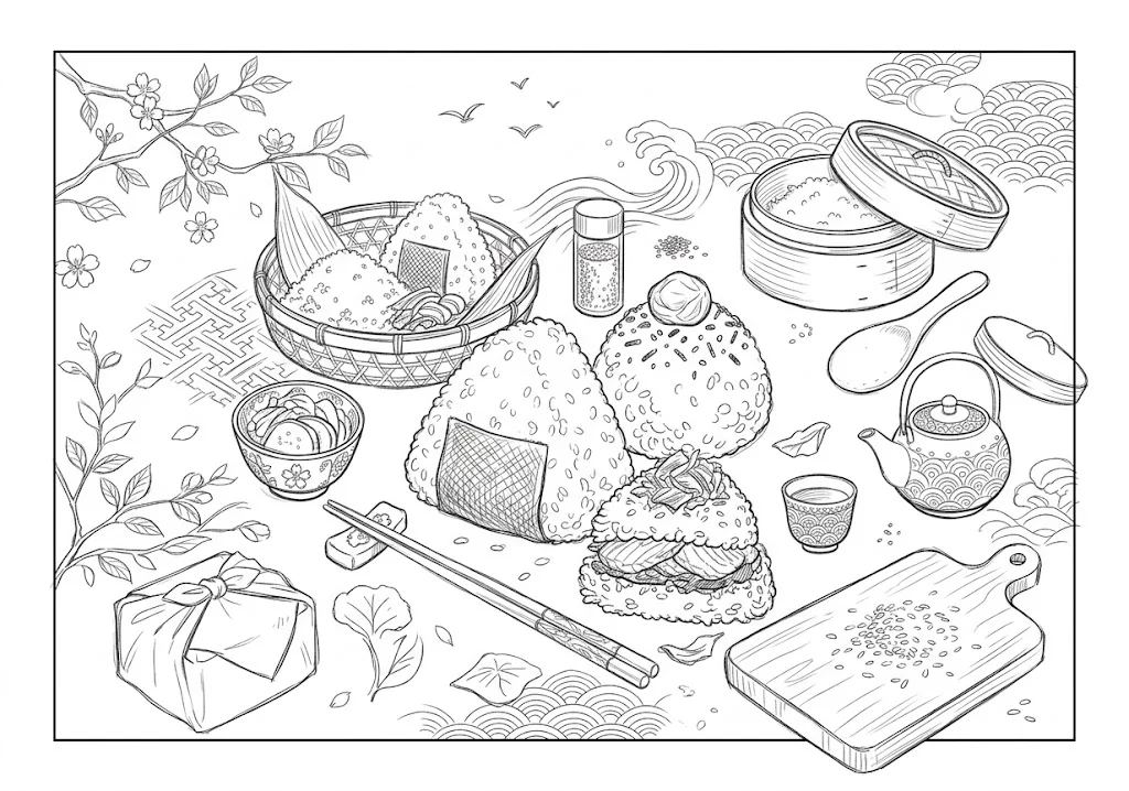 Onigiri design 4