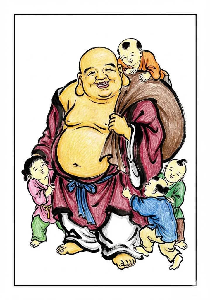 Hotei - farbig