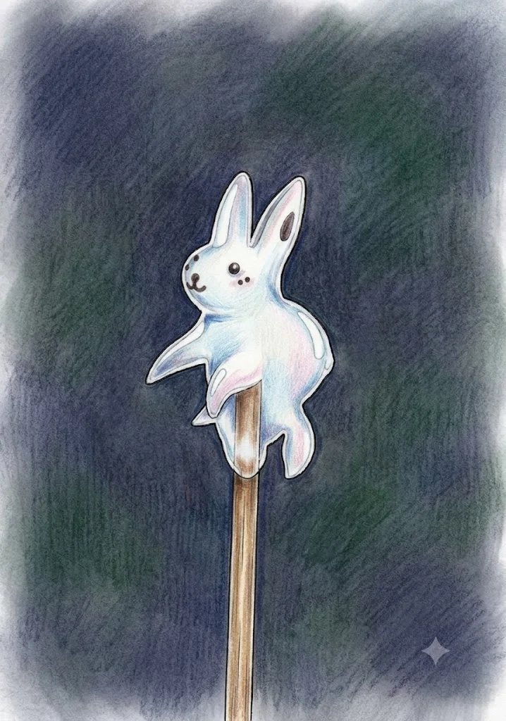 Amezaiku-Hase - farbig