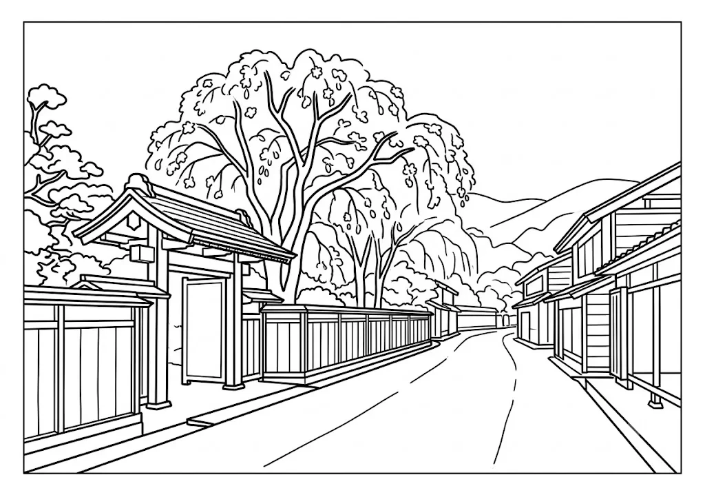 Akita lineart