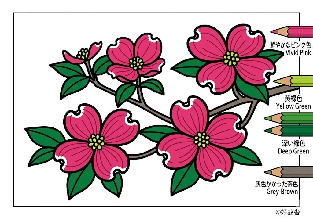 ハナミズキの見本