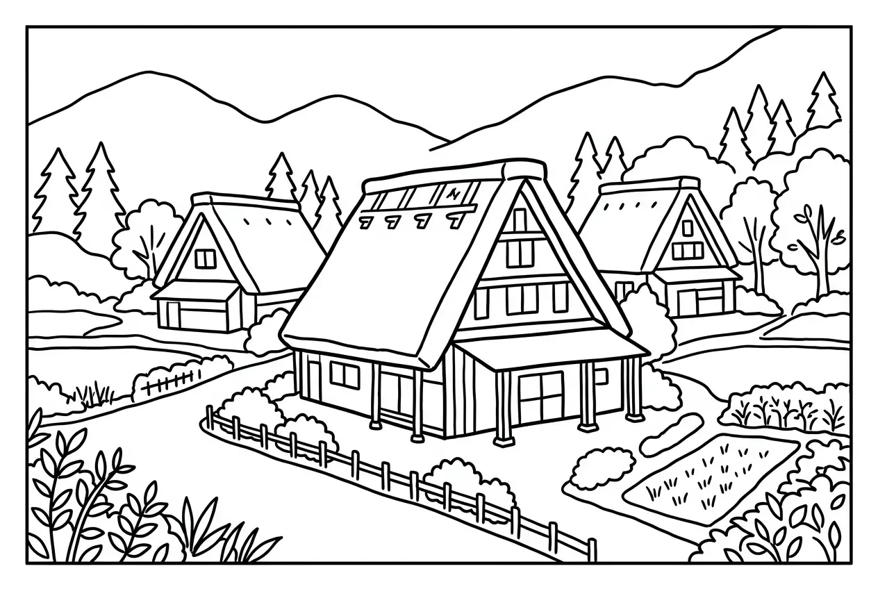 기후 lineart