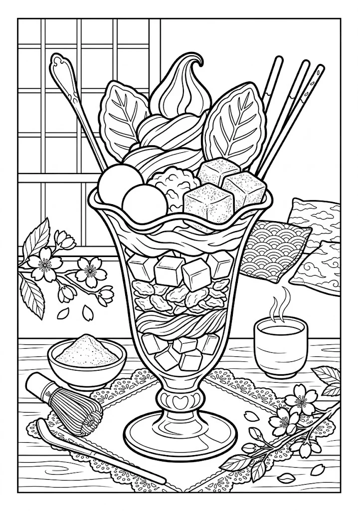 Parfait de Matchá design 3