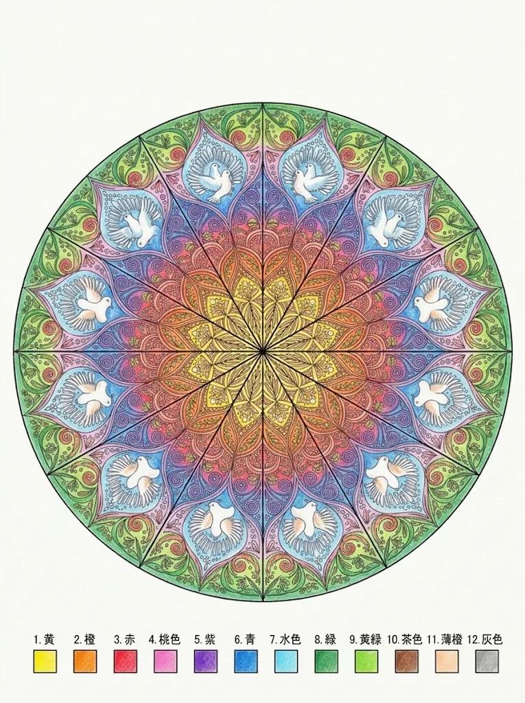 Mandala de Paloma — Maestro