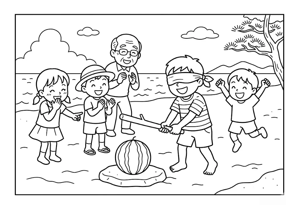 西瓜割 — 打西瓜遊戲 — 圖案2