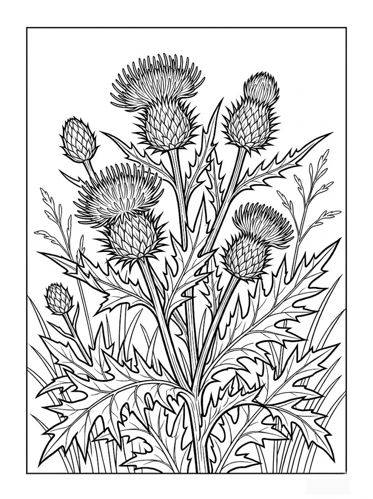 薊花