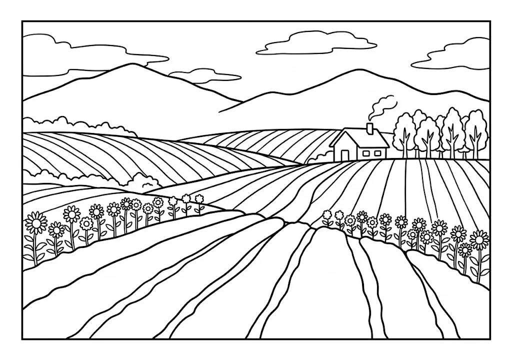 北海道 lineart